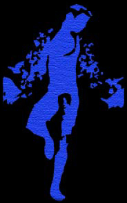 "Ecstacy in Blue" ©2002 Storm Faerywolf